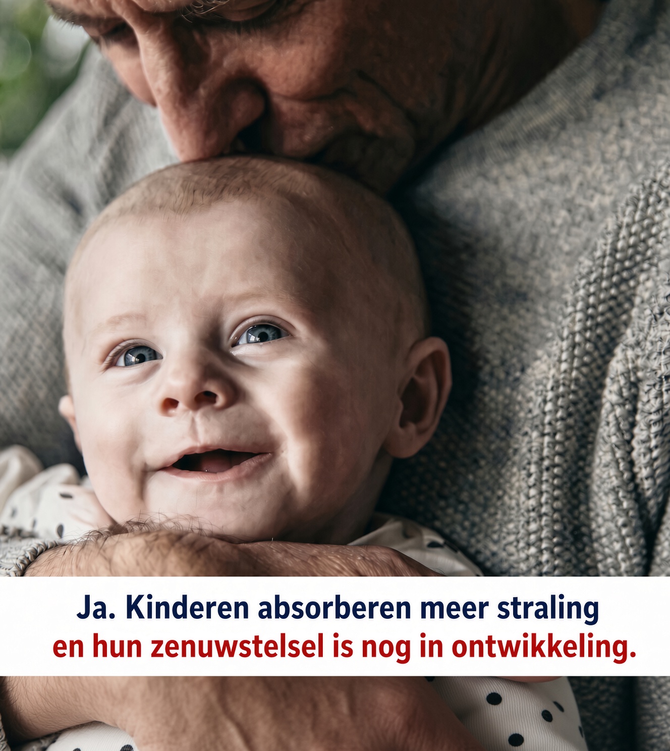 Baby's beschermen tegen straling
