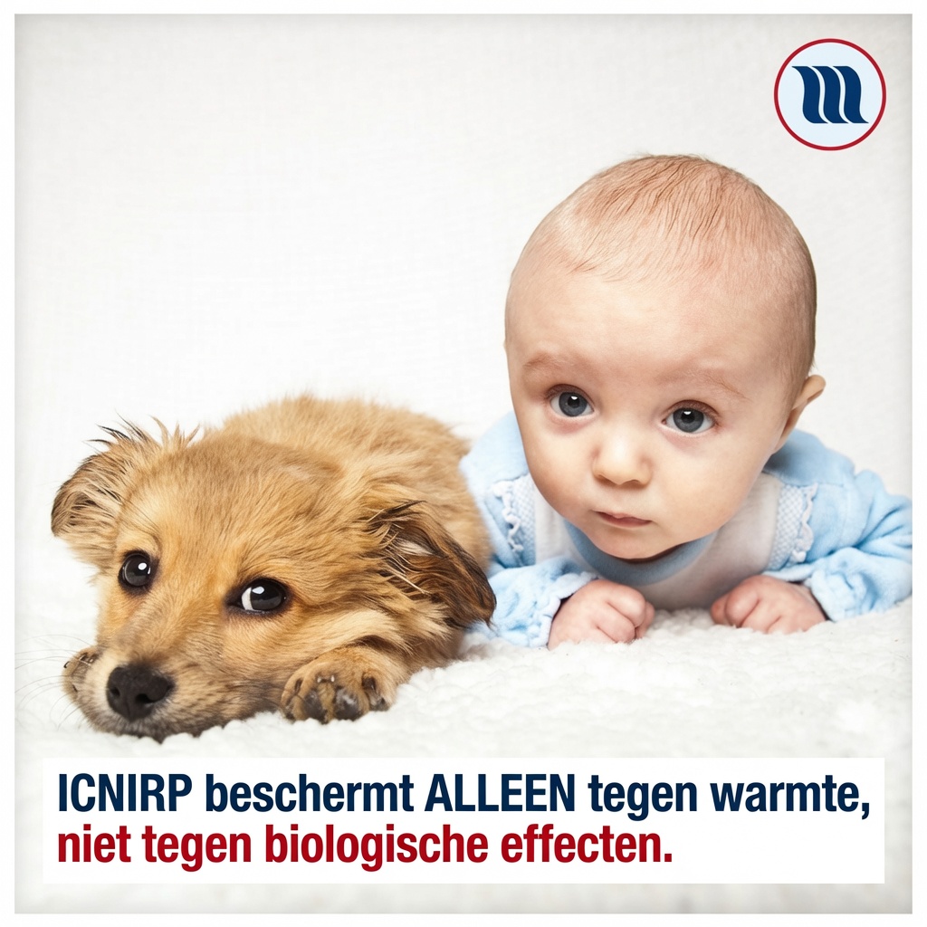 ICNIRP beschermt tegen warmte effect